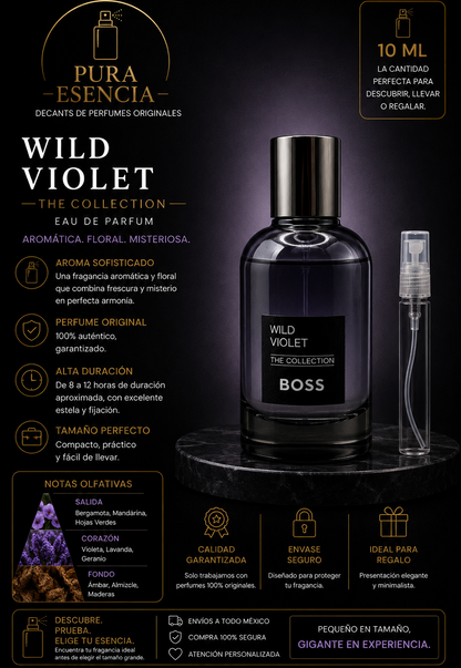 BOSS The Collection Wild Violet — Decant 5 ml y 10 ml