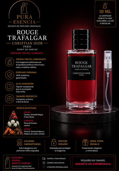 Dior Rouge Trafalgar Esprit de Parfum — Decant 5 ml y 10 ml